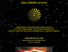 Tablet Screenshot of luminist.org